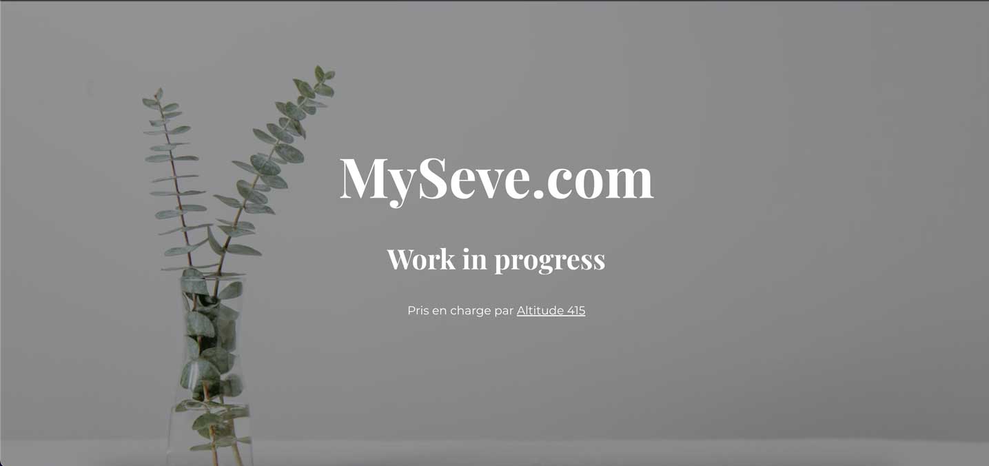 Screenshot Site MySeve